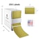 ChromaLabel 2 x 3 inch Permanent Color Code Rectangle Labels 100 Stickers per Dispenser Box Gold
