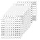 KALIONE Consecutive Number Stickers 1 to 100 Round Labels Vinyl Small 04inch 50 Sheets InventoryStorage Organizing