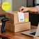 wootile Counted Stickers 2 Inch Counted Inventory Control Labels 500 Pcs Counted Shipping Labels Round Circle Counted Stickers for Round Adhesive Writable Inventory Control Shipping and Inventory Yell