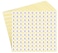 dealzEpic Alphabet Stickers of The Letter E Small Round Paper SelfAdhesive Peel and Stick Letter Labels Set of 15 Sheets
