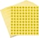 dealzEpic Black Numbers on Yellow Stickers 101 to 200 Round Self Adhesive Stickers InventoryStorage Organizing Stickers Set of 15 Sheets