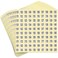 dealzEpic Number Stickers 101 to 200 Round SelfAdhesive Stickers Set of 15 Sheets