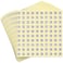 dealzEpic Number Stickers 101 to 200 Round SelfAdhesive Stickers Set of 15 Sheets