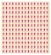 dealzEpic Red Rectangle Arrow Stickers Self Adhesive Peel and Stick LabelProducts Inspection Defect Indicator Pack of 15 Sheets