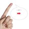 dealzEpic Red Rectangle Arrow Stickers Self Adhesive Peel and Stick LabelProducts Inspection Defect Indicator Pack of 15 Sheets