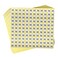 dealzEpic Size Stickers M Medium Round White Self Adhesive Paper Labels Products Organizing Stickers Set of 15 Sheets