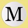 dealzEpic Size Stickers M Medium Round White Self Adhesive Paper Labels Products Organizing Stickers Set of 15 Sheets