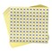 dealzEpic Size Stickers M Medium Round White Self Adhesive Paper Labels Products Organizing Stickers Set of 15 Sheets