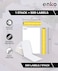 enKo 4 x 6 Thermal Fan Fold Labels Compatible for Rollo Printer Labels 1 Stack of 500 4x6 Label Zebra Printer Mailing Postal Label Paper Perforated Permanent Adhesive