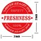 reMarkable Food Delivery Tamper Evident Stickers Sealed for Freshness Labels 2 Inch Red Round Adhesive Stickers for Safe Food delivery 500 pcs