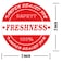 reMarkable Food Delivery Tamper Evident Stickers Sealed for Freshness Labels 2 Inch Red Round Adhesive Stickers for Safe Food delivery 500 pcs