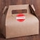 reMarkable Food Delivery Tamper Evident Stickers Sealed for Freshness Labels 2 Inch Red Round Adhesive Stickers for Safe Food delivery 500 pcs