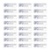 MANWU GFCI Protected Outlet Receptacle Plates Label Sticker Decal Blue Print On Clear remarking 96pcs 027 x 095