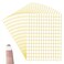Gjinxi 2940PCS Matte White Labels Small Blank Labels Price Stickers Removable Sticky Name Tags