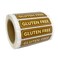 Besttile Gluten Free LabelsFood Allergies Warning Label Stickers for Food Package2x05 Inch500 Pcs Per Roll