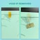 GQYHLABO GQYH Hologram Tamper Evident Stickers 280pcs High Security Labels with Unique Serial Numbering 078x04inch Gold