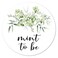 MAGJUCHE Greenery Mint to Be Stickers 1 Inch Wedding Party Favor Sticker Labels 120Pack