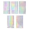 Honbay 1 to 300 Round Reflective Laser Number Stickers Self Adhesive Label Stickers Inventory Storage Organizing Sticker for DIY Craft Marking Numbering Manicure Tool 2 Set 10mm
