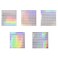 Honbay 1 to 500 Round Reflective Laser Number Stickers Self Adhesive Label Stickers Inventory Storage Organizing Sticker for DIY Craft Marking Numbering Manicure Tool 2 Set 10mm