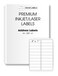 HouseLabels 200 Sheets 4000 Labels 20UP ShippingMailing Labels 40 x 10 BPA Free