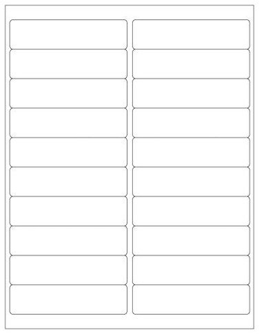 HouseLabels 200 Sheets 4000 Labels 20UP ShippingMailing Labels 40 x 10 BPA Free