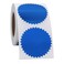 hycodest Hycodest 2 Certificate Paper Reward Stickers Embossing Labels with Serrated Edge 300 Stickers Bright Foil Paper Blue