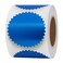 hycodest Hycodest 2 Certificate Paper Reward Stickers Embossing Labels with Serrated Edge 300 Stickers Bright Foil Paper Blue