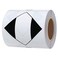 hycodest Hycodest Shipping Labels Transport Stickers Limited Quantity of Dangerous Goods Black Diamond Label 3x3 200 Per Roll