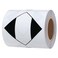 hycodest Hycodest Shipping Labels Transport Stickers Limited Quantity of Dangerous Goods Black Diamond Label 3x3 200 Per Roll