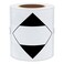 hycodest Hycodest Shipping Labels Transport Stickers Limited Quantity of Dangerous Goods Black Diamond Label 3x3 200 Per Roll