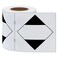hycodest Hycodest Shipping Labels Transport Stickers Limited Quantity of Dangerous Goods Black Diamond Label 3x3 200 Per Roll