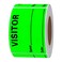 hycodest Hycodest Visitor Pass Stickers Identification Labels Fluorescent Label 300 Stickers 2x3 inch Fluorescent Green
