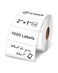 iEager 2x1 Inch Thermal Labels White Rectangle Thermal Printer Stickers Durable Shipping Label Printer Sticker for Barcode Name Address 1000 LabelsRoll