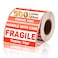 InpourPack 3 x 2 Fragile Stickers for Shipping Handle with Care Fragile Labels Strong Adhesive for Moving Thank You Warning Packing Shipping Label Stickers 500 Labels1 Roll