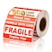 InpourPack 3 x 2 Fragile Stickers for Shipping Handle with Care Fragile Labels Strong Adhesive for Moving Thank You Warning Packing Shipping Label Stickers 500 Labels1 Roll