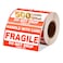 InpourPack 4 x 6 Fragile Stickers for Shipping Handle with Care Fragile Labels Strong Adhesive for Moving Thank You Warning Packing Shipping Label Stickers 500 Labels1 Roll