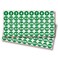 iSYFIX Green Consecutive Number Stickers 1 to 100 1inch 1 Set Vinyl Self Adhesive Premium Decal Ideal for Inventory Storage Organizing Boxes Bins Toolbox Lockers More IndoorOutdoor