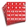 iSYFIX Red Consecutive Number Stickers 1 to 100 15inch 1 Set Vinyl Self Adhesive Premium Decal Ideal for Inventory Storage Organizing Boxes Bins Toolbox Lockers More IndoorOutdoor