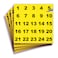 iSYFIX Yellow Consecutive Number Stickers 1 to 100 15inch 1 Set Vinyl Self Adhesive Premium Decal Ideal for Inventory Storage Organizing Boxes Toolbox Lockers More IndoorOutdoor