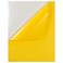 JAM Paper JAM PAPER Full Sheet Shipping Labels Printable Sticker Paper 8 12 x 11 Yellow 10 Full PagesPack