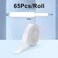 DEEPIN Label Maker Tape 05x43 Cable Label Print Paper for D11D110D101 Label Printer Sticker Paper SelfAdhesive Label Tape for Office Industry Cable 65 LabelsRoll White
