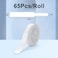 DEEPIN Label Maker Tape 05x43 Cable Label Print Paper for D11D110D101 Label Printer Sticker Paper SelfAdhesive Label Tape for Office Industry Cable 65 LabelsRoll White