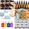 A.I.FORCE Laser Number Stickers SelfAdhesive Round Labels for Inventory Organizing 14 Sheets 4x100 4x101200 2x201300 2x301400 2x401500
