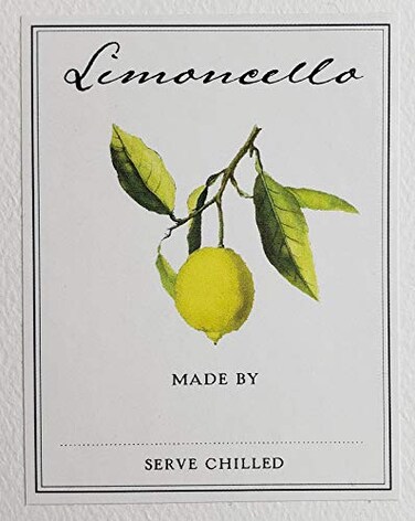Nancy Nikko Limoncello Labels with Frame Outline Size 2 18 x 2 34