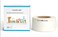 LKXSPLABE White 112 x 212 Dissolvable Labels for Food Containers 300 Stickers1 Roll