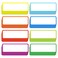 MICROLESS Microless Dry Erase Magnetic Labels 48 Pcs 6x8 32x12 inches Best for Classroom Home Kitchen Office Craft Reusable Magnetic Dry Erase Labels with Strong Adhesion in 8 Colors