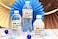 Amanda Creation Milk and Cookies Birthday Themed Waterproof Water Bottle Sticker Wrappers 20 Wrap Around Labels Sized 175 x 85 by AmandaCreation