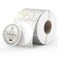 MUNBYN 2 Inch Round Shell Texture Thermal Labels Waterproof Circle Stickers for Small Business 500 LabelsRoll White