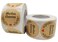 Musesland Kraft 15 Spanish Muchas Gracias Thank You Stickers Roll 1000Pcs Packaging for Small Business