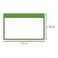 TUCO DEALS Name Tag Stickers 225 x 35 Inch Green 300 Count